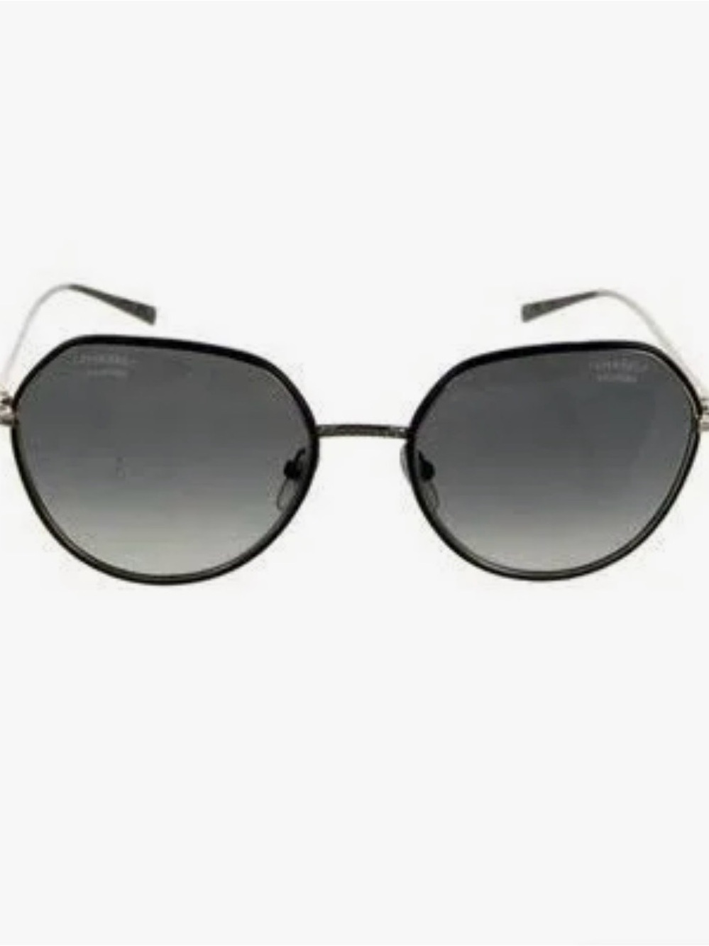 CHANEL - Interlocking CC Logo
Oversize Sunglasses in
Black/Gold Style #4251-J